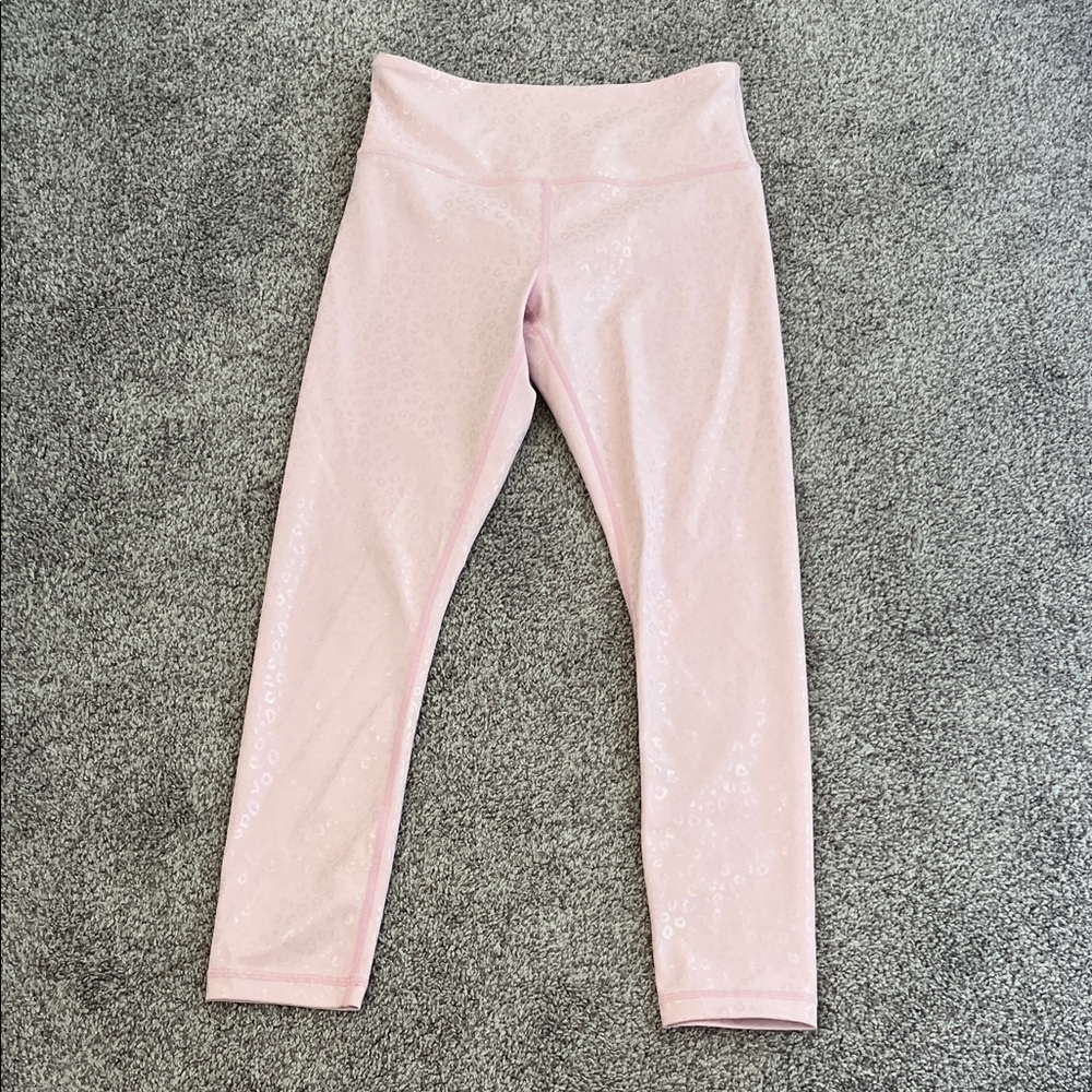 Zyia Active Light N Tight Iridescent Leopard Unicorn Legging Size 4